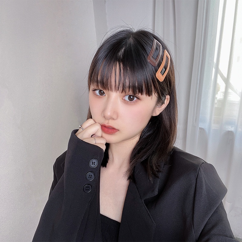 Korea's New Fashion Press Clip Multicolor Children's BB Hair Clip