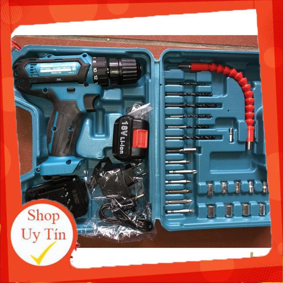 Bộ máy khoan đa năng MAKITA 18V dùng 2 PIN