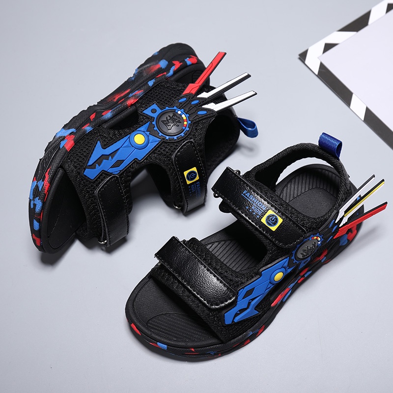 Giày sandal siêu nhẹ chống trượt thời trang mùa hè cho bé trai đi biển
