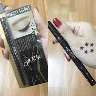 Eyeliner Sivana Kill Black Super Star