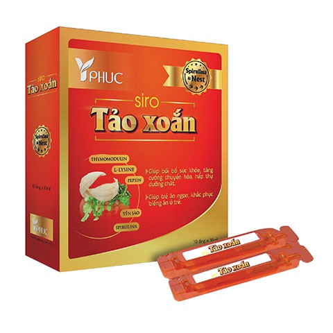 Siro Tảo Xoắn Y Phúc hỗ trợ bồi bổ sức khỏe, tăng khả năng hấp thụ chất dinh dưỡng