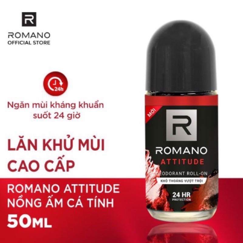 LĂN KHỬ MÙI ROMANO 50ML