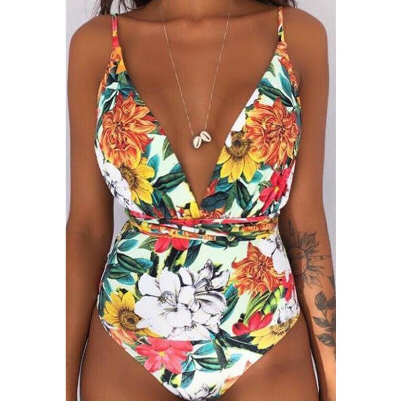 Đồ bơi một mảnh hoạ tiết hoa nữ tính | BigBuy360 - bigbuy360.vn
