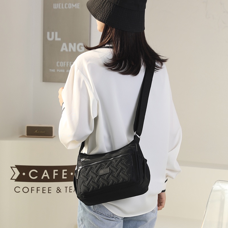 Túi Xách Nữ Túi Đeo Chéo Nylon Chống Nước Thời Trang Hàn Quốc Dành Cho Nữ
