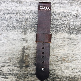 【 FREE SHIP】Dây đồng hồ da bò thật handmade