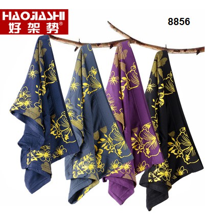 Mã M002 Comboo 4 quần lót nam hoa văn Haojiashi