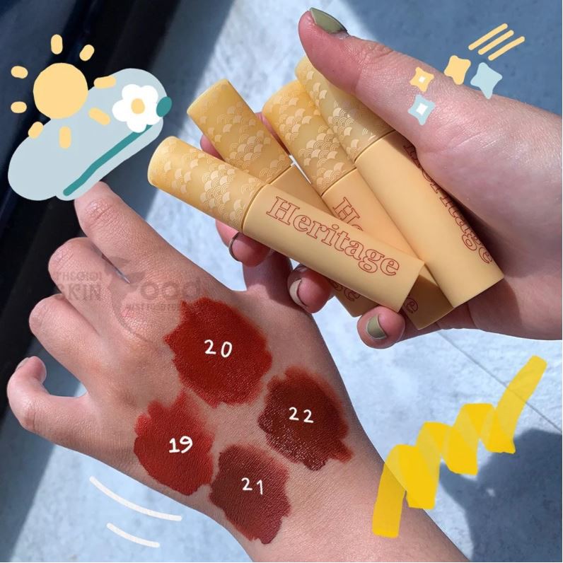 [NEW 2021] Son kem lì, mềm mịn như nhung Hàn Quốc Merzy The Heritage Velvet Tint 4.5g | Thế Giới Skin Care