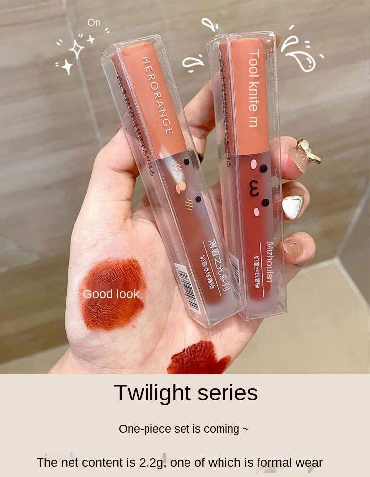 HERORANGE Matte Lip Glaze Matte Velvet Lipsticks | BigBuy360 - bigbuy360.vn