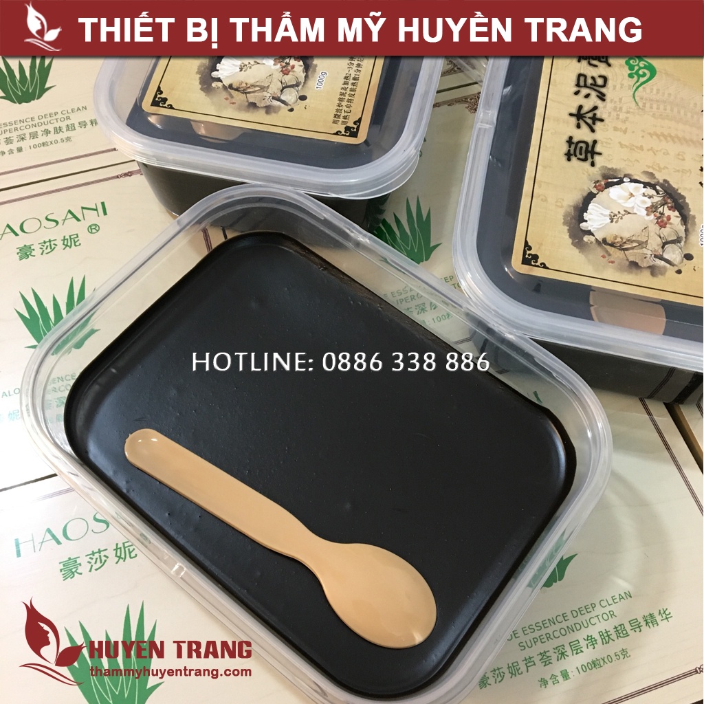 Bùn Cứu Dưỡng Sinh Giảm Béo, Giảm Đau Xương Khớp (Hộp 1kg) - Thẩm Mỹ Huyền Trang