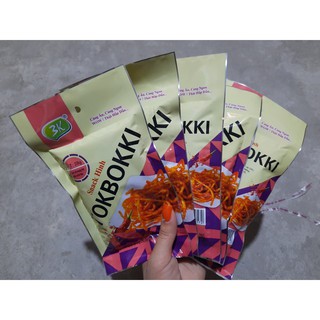 10 gói snack TOKBOKKI sỉ lẻ đồ ăn vặt