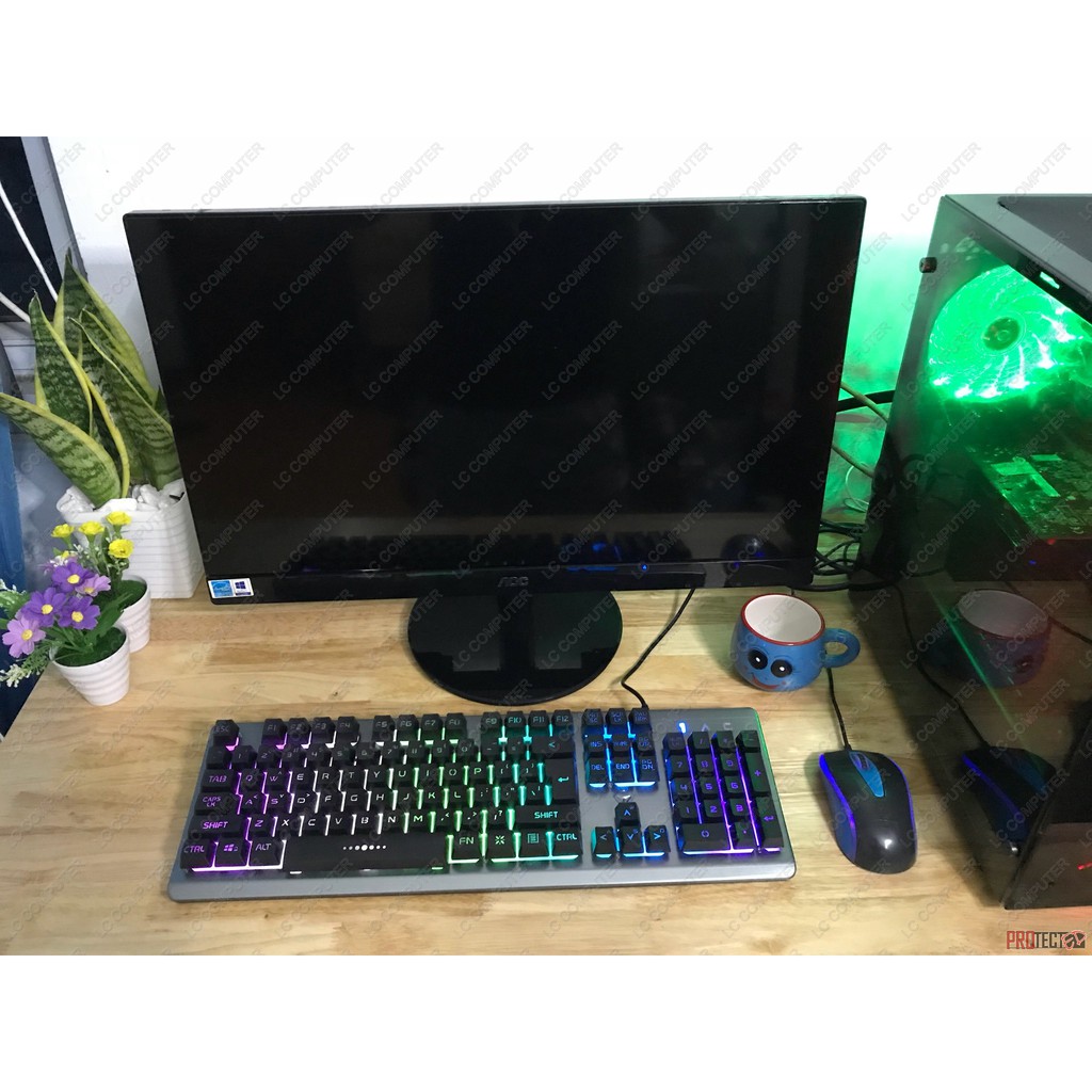 Bộ chơi H81 PUBG Mobile, màn hình 22 inch LED Full HD | BigBuy360 - bigbuy360.vn