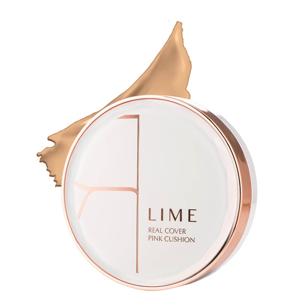 Phấn Nước Kiềm Dầu Lime Real Cover Pink Cushion SPF50+ PA+++ | BigBuy360 - bigbuy360.vn