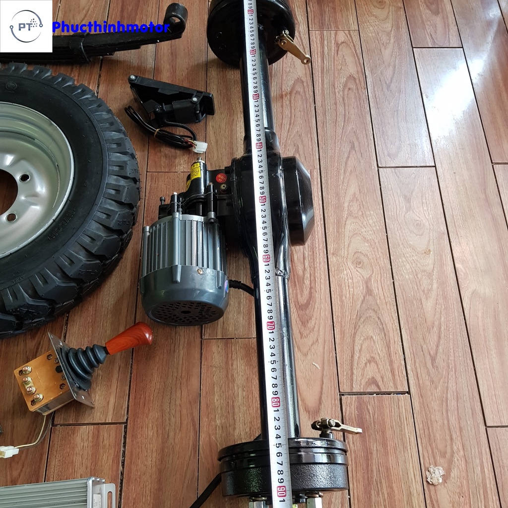 Full bộ ba bánh cầu visai 48v1000w