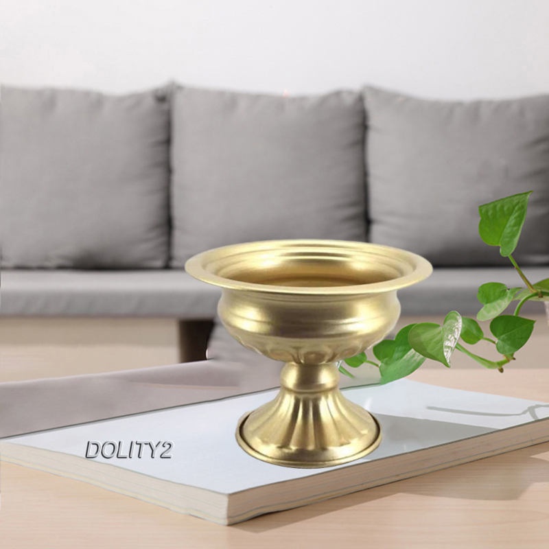 Bình hoa bằng kim loại phong cách Bắc Âu cổ điển độc đáo