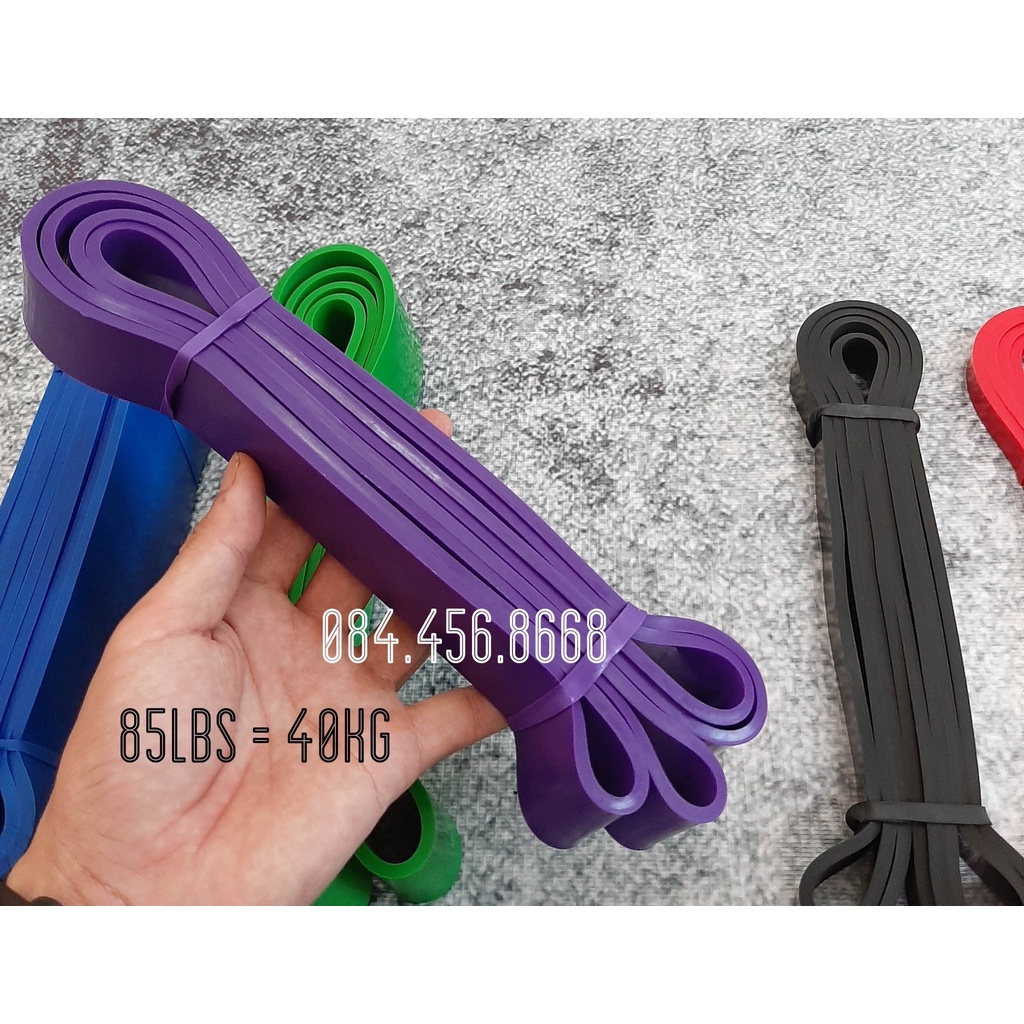 Dây Kháng Lực, Dây Cao Su Đàn Hồi Dobetter Trợ Lực Power Band Cao Cấp Tập Gym Thể Hình Nam Và Nữ