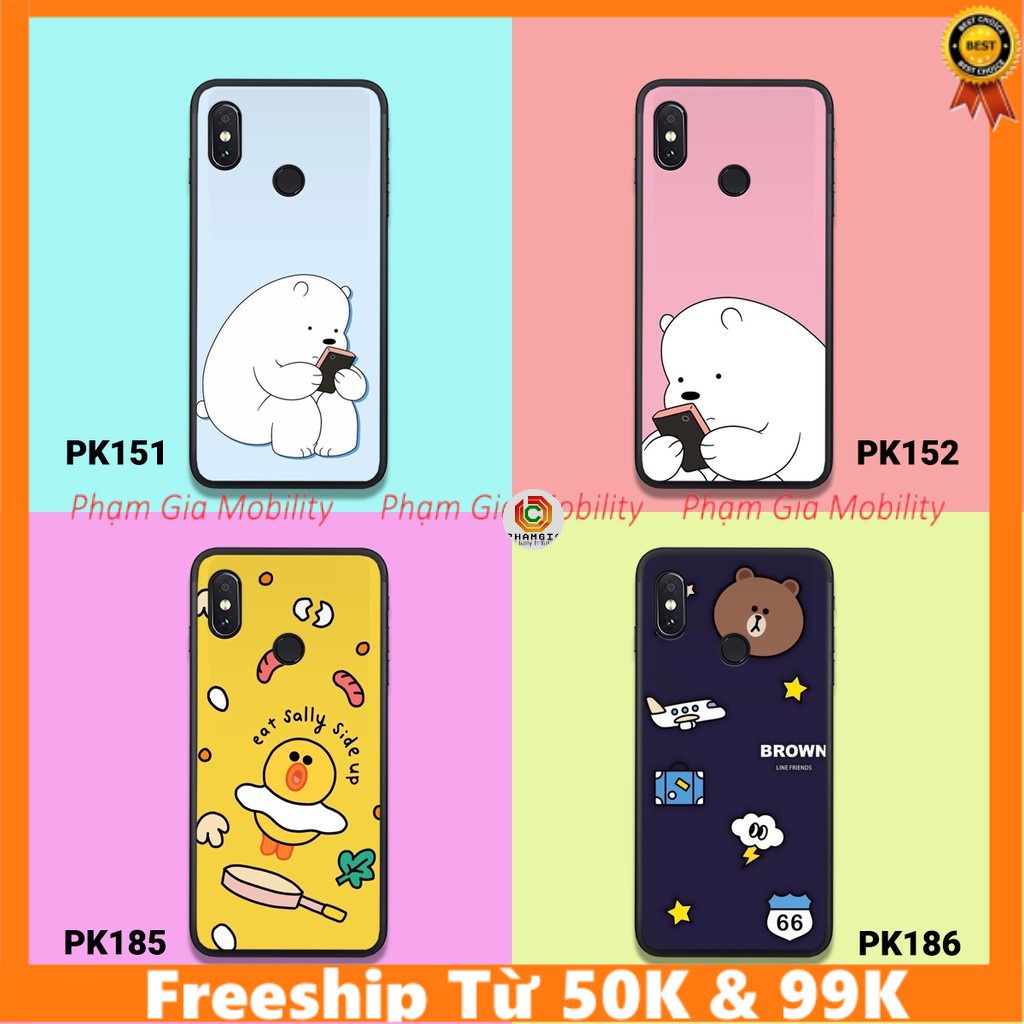 (có video) Ốp lưng dẻo in hình đẹp 3D xiaomi 8/ Xiaomi 8 lite (P1)