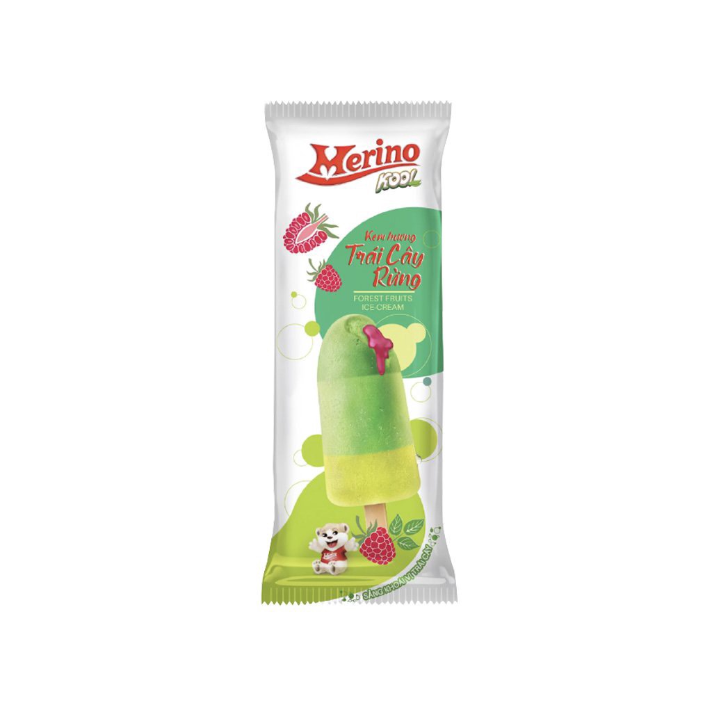 Kem Merino kool trái cây rừng
