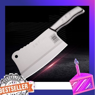 Dao chặt xương lưỡi thép cực bến kitchen knife