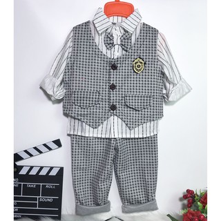 Bộ công tử cho bé trai từ 8-18kg mã m003
