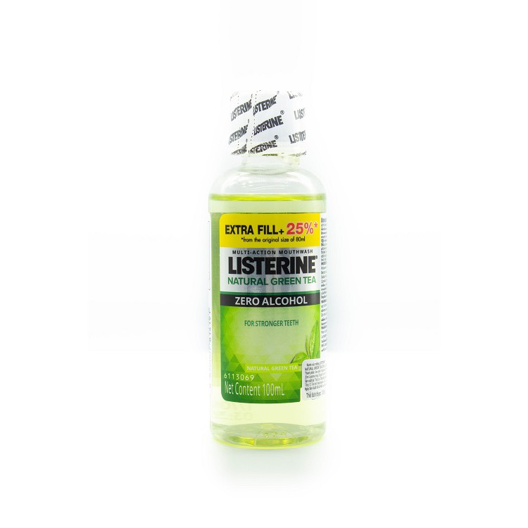 Nước súc miệng Listerine Green Tea Zero Alcohol 100ml