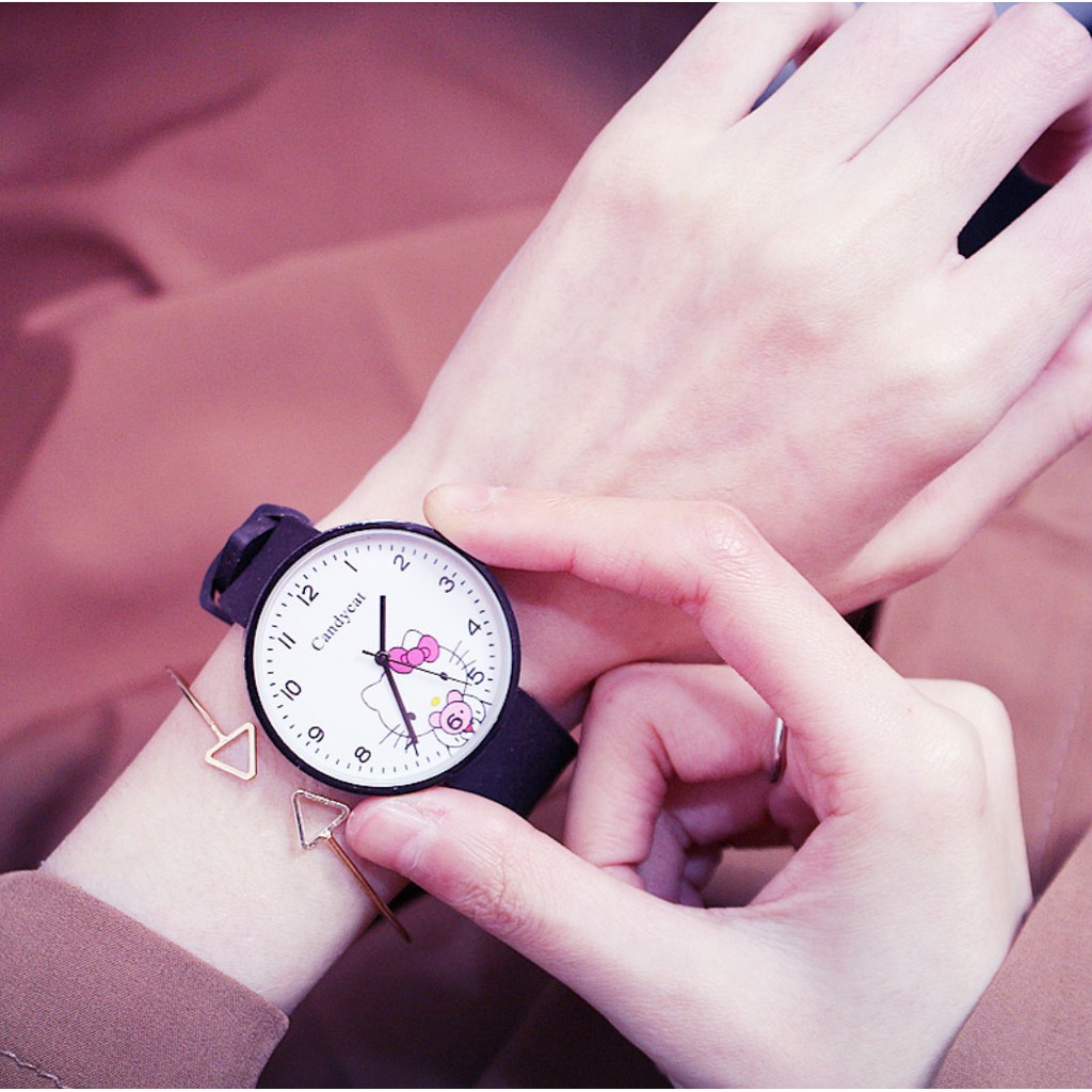 THỜI TRANG ĐỒNG HỒ NỮ DÂY CAO SU HELLO CHẤM | BigBuy360 - bigbuy360.vn