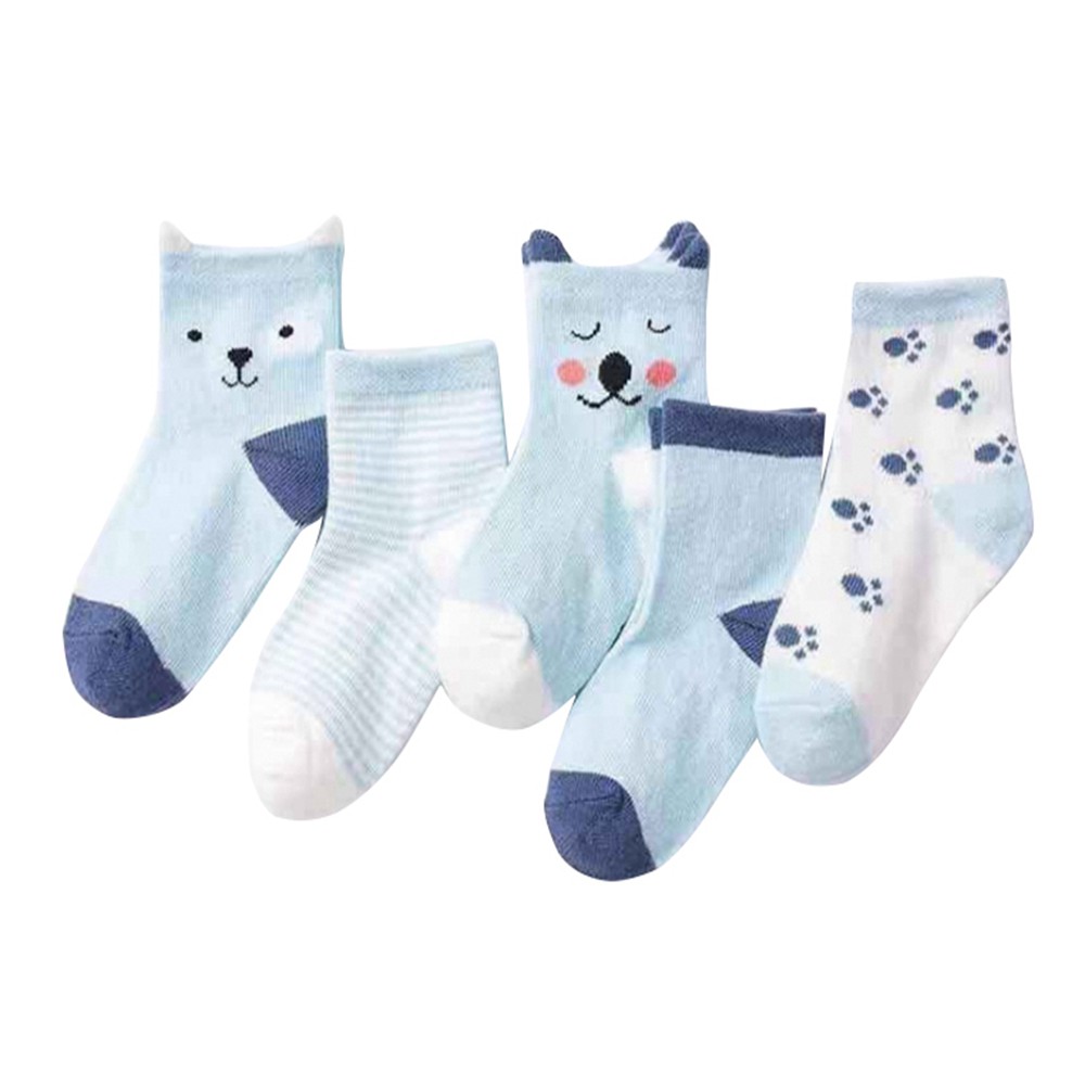 Đôi Vớ Sanlutoz Kiểu Dáng Dễ Thương Dành Cho Bé Sơ Sinh ( Họa Tiết Giao Ngẫu Nhiên )