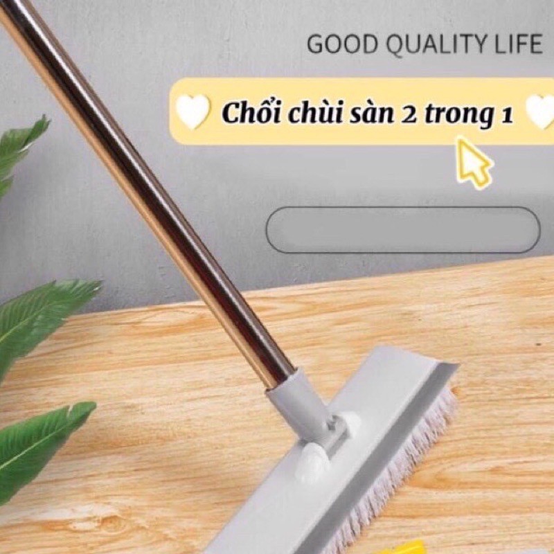 CHỔI QUÉT SÀN NHÀ TẮM 2 ĐẦU THÔNG MINH