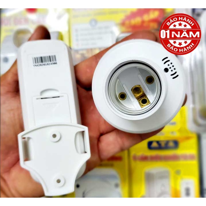 ĐUI ĐÈN ĐIỀU KHIỂN TỪ XA BẰNG REMOTE SÓNG RADIO ATA E27DK