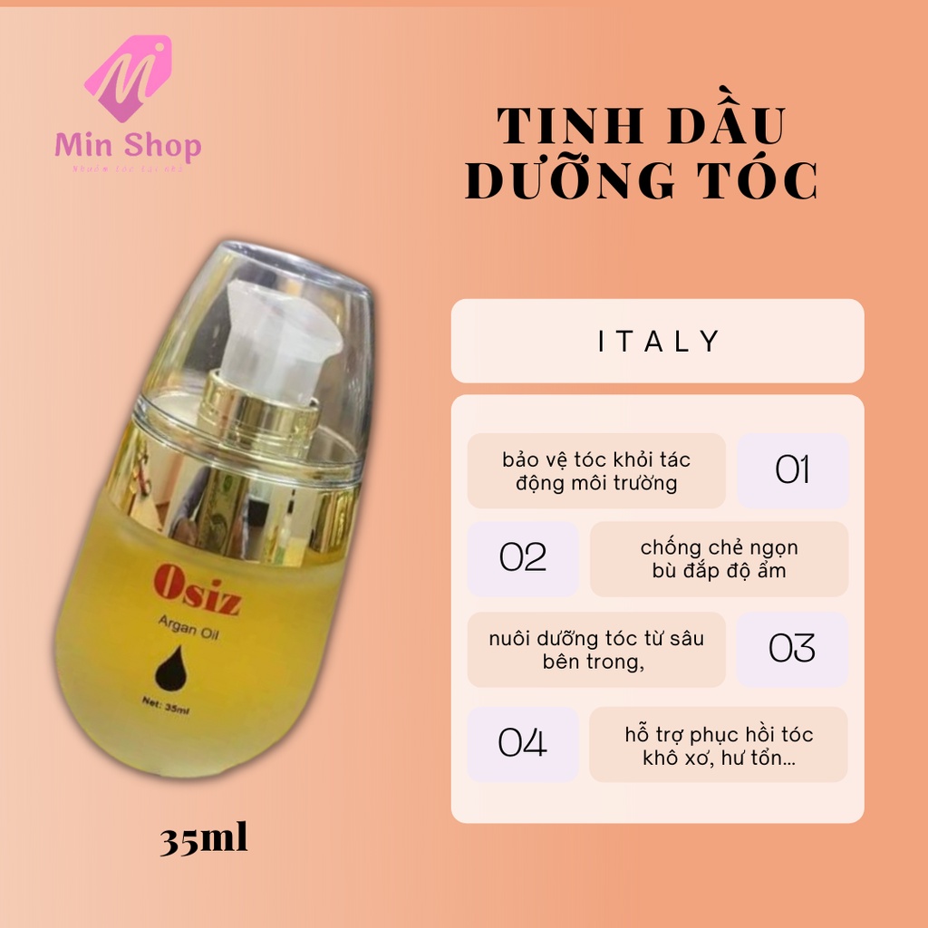 tinh dầu bảo vệ và phục hồi tóc [ serum dưỡng tóc ]