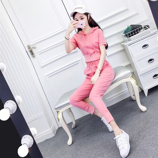 Thể thao giản dị phù hợp với nữ tính khí hoang dã thể thao giản dị đội mũ trùm đ