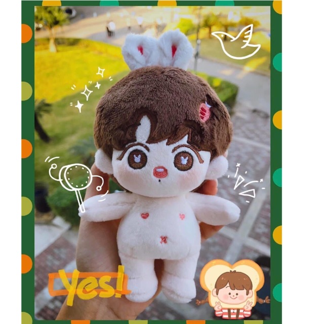 Búp bê doll Soft Rabbit 15cm (only doll) (BTS JK)