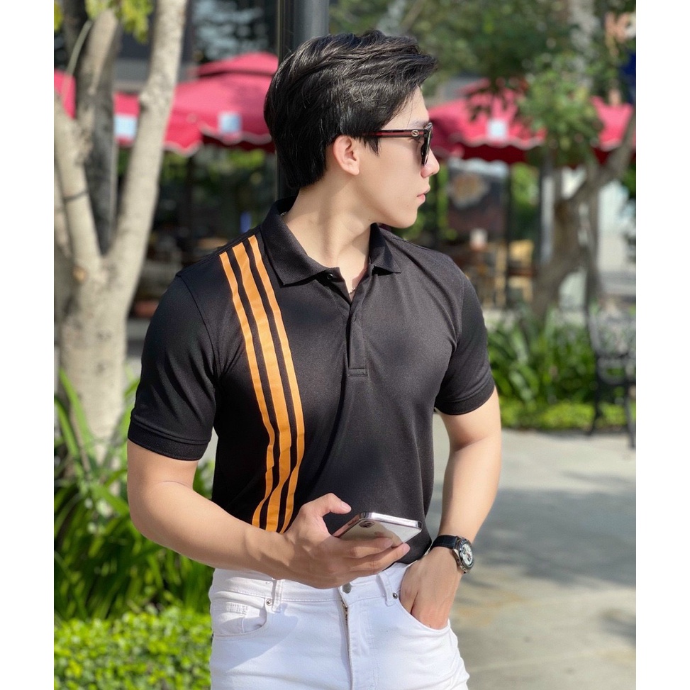 Áo polo nam cổ bẻ vải cá sấu Cotton xuất xịn,chuẩn form, sang trọng - thanh lịch TB09