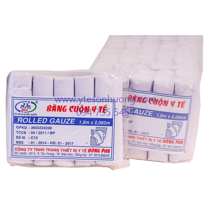 ✅ Băng Gạc Cuộn Y Tế: Bảo Thạch -VT0216