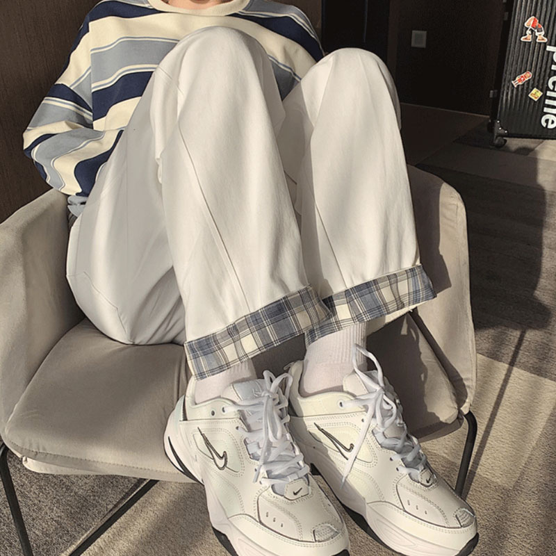 Quần Dài Họa Tiết Ca Rô Phong Cách Hàn Quốc Dành Cho Nam | BigBuy360 - bigbuy360.vn