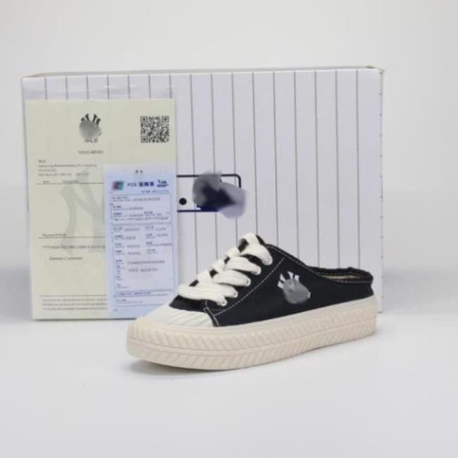 [FREE SHIP - HOTTREND] . 🔥Sục 𝐌𝐋𝐁 đạp gót đen cao cấp , đạp gót , sục ny  đen LEL2  Đ.V.Q Sneaker