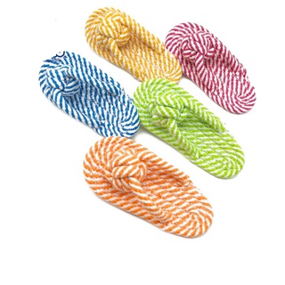 Đồ chơi dép bện dây thừng, nhai gặm sạch răng cho chó-pet'scung