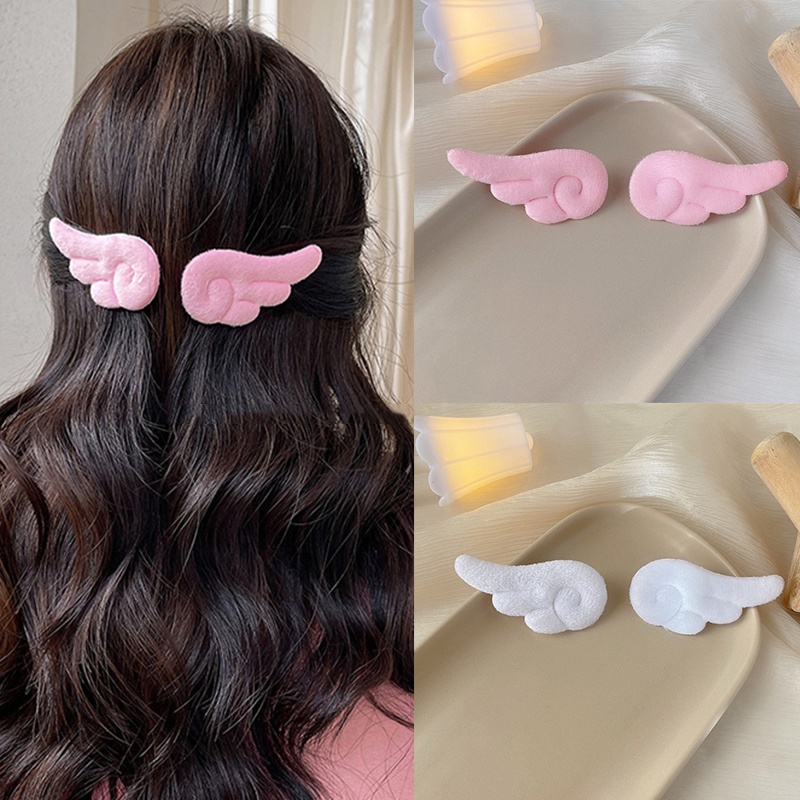 Plush Hair Clips for Women And Ladies Barrettes Headwear Styling Tools Hair Accessories Non Slip Hair Clamps 1 Pair