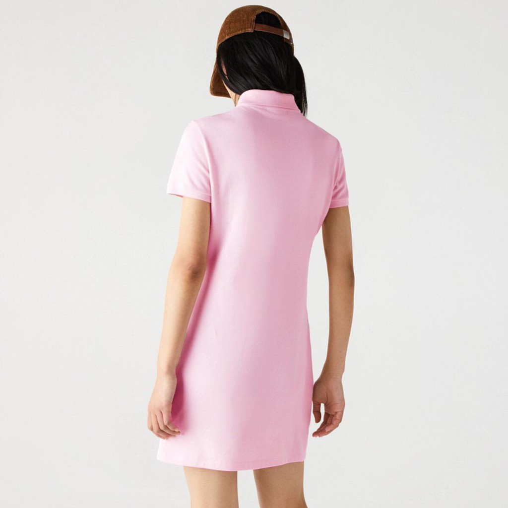 Váy cộc tay trơn cổ 4 khuy