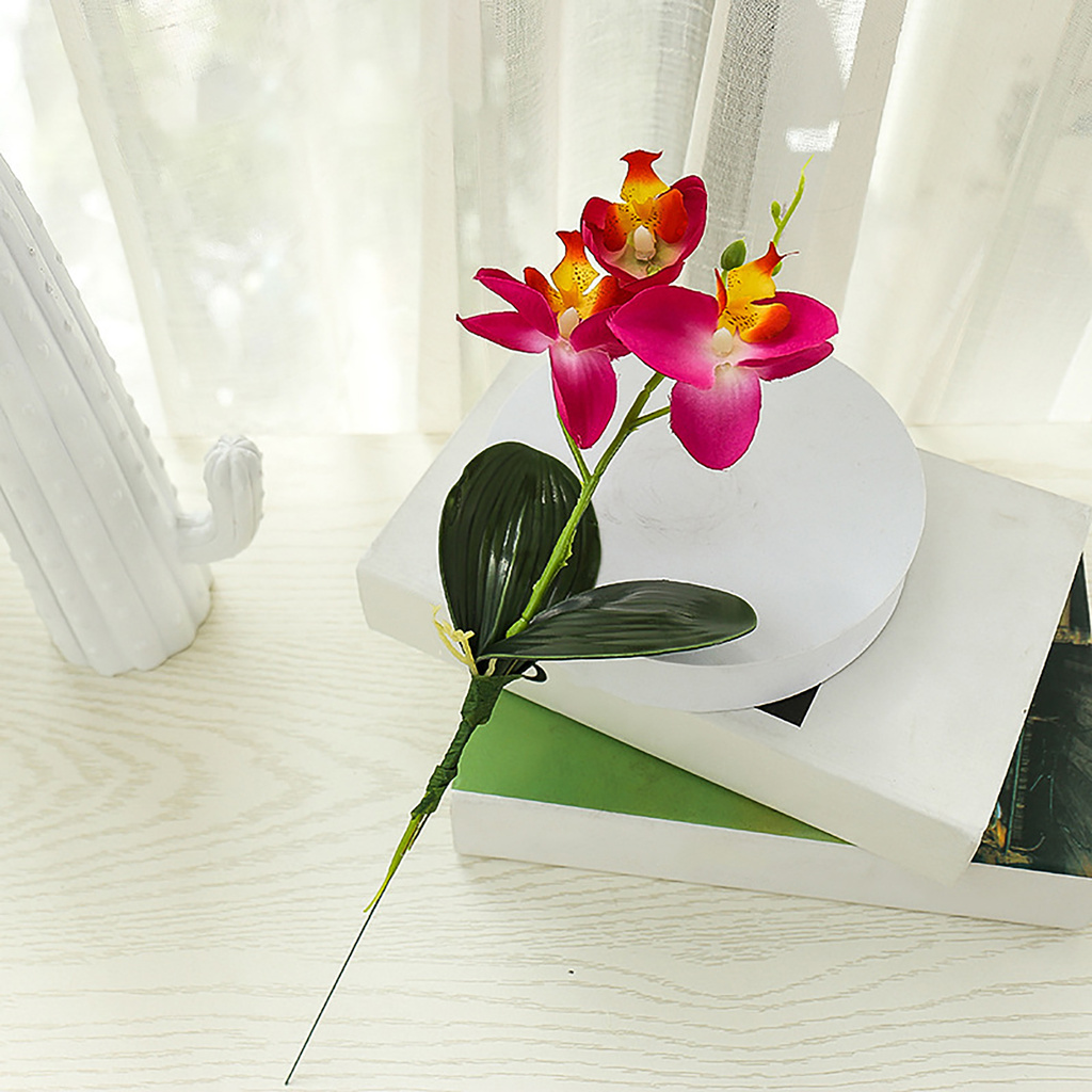 Hoa Lan Hồ Điệp Giả Để Bàn Trang Trí