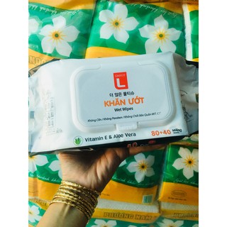 Khăn ướt hàn quốc choice l 120 miếng ko mùi ko hoá chất