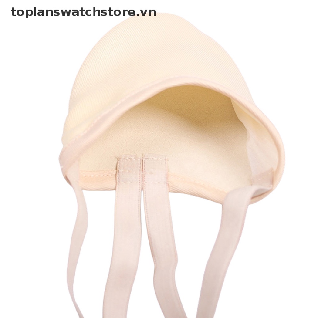 Toplanswatchstore Giày Thể Thao Da Heo Tập Gym Nửa Đế Dài Màu Be