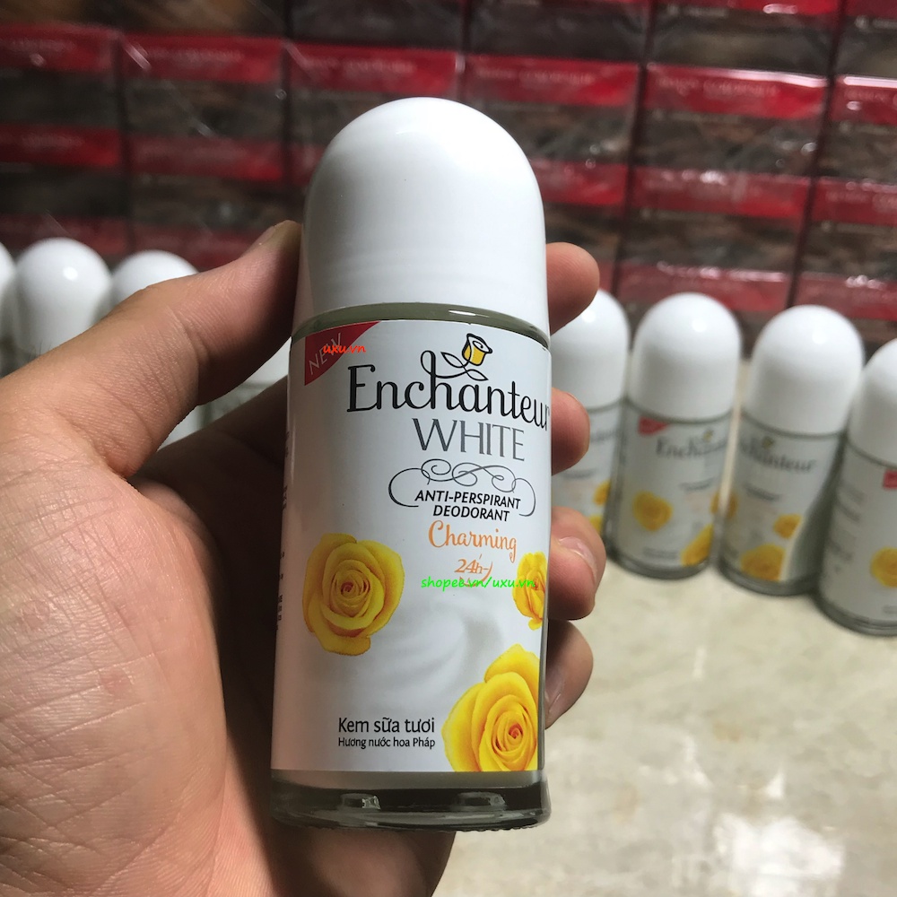 Lăn Khử Mùi Nữ 50Ml Dạng Sữa Enchanteur Charmingdưỡng Trắng Và Làm Thơm Cơ Thể, Với uxu.vn Tất Cả Là Chính Hãng.