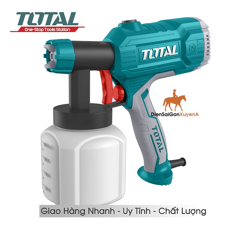 TOTAL Máy phun sơn 450W dùng điện Total TT3506 - Điện Sài Gòn Xuyên Á