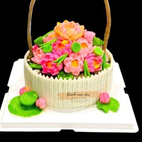 Khuôn silicon ốp hình len mũi lên làm bánh sinh nhật bánh rau câu xôi hoa đậu fondant