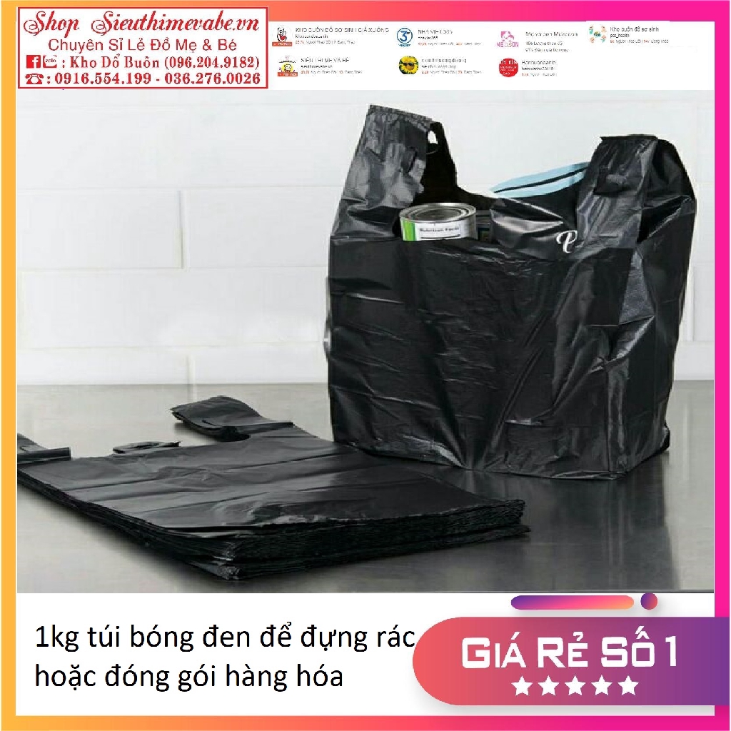 Túi bóng đen 1kg