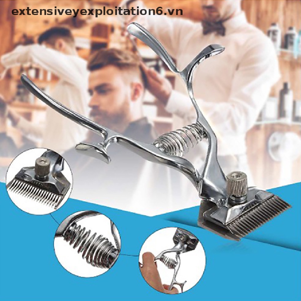 Tông đơ hớt tóc E6VN thủ công tiếng ồn thấp kiểu vintage cầm tay tiện dụng