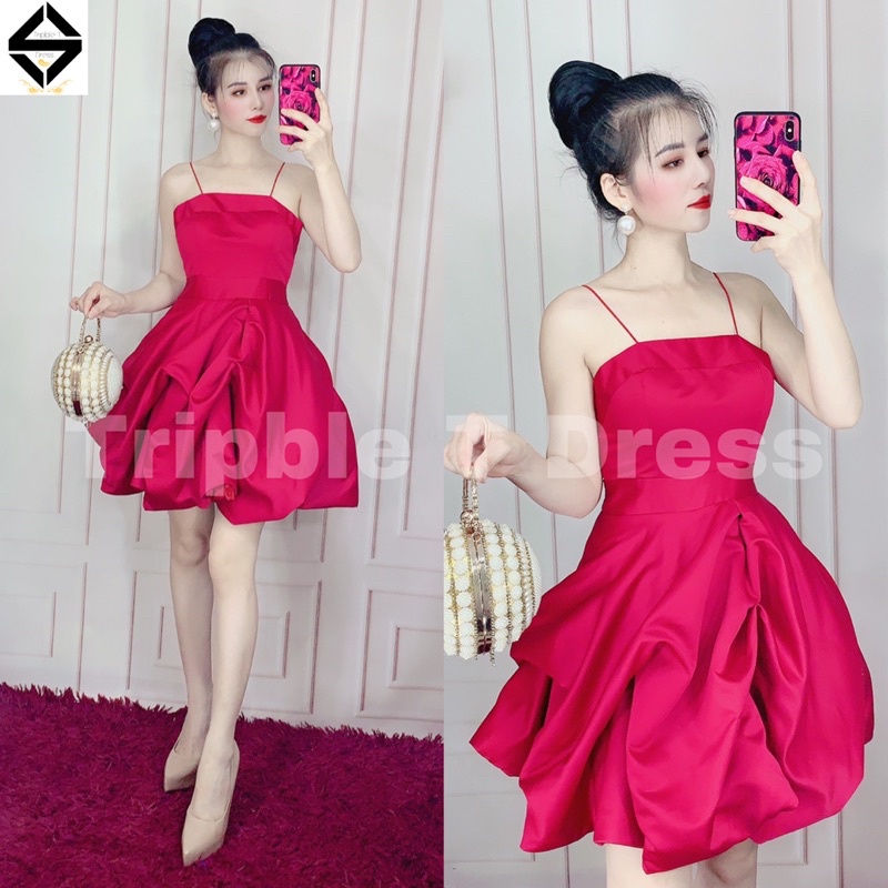 Đầm xoè phồng bí siêu xinh TRIPBLE T DRESS -Size M/L - MS97H597