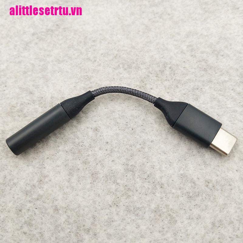 Cáp chuyển đổi âm thanh TypeC 3.5mm cho tai nghe USB sang 3.5mm