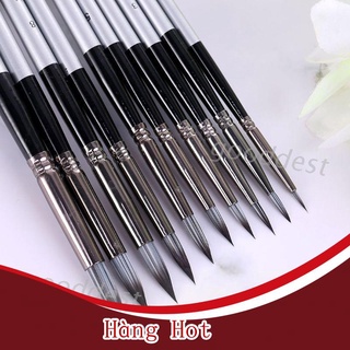 [Hàng Hot ] Bộ 10 cọ vẽ tranh chuyên nghiệp tiện dụng chất lượng cao
