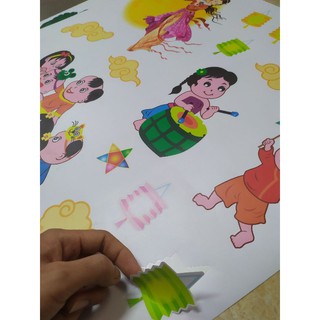 DECAL trang trí TẾT Trung Thu